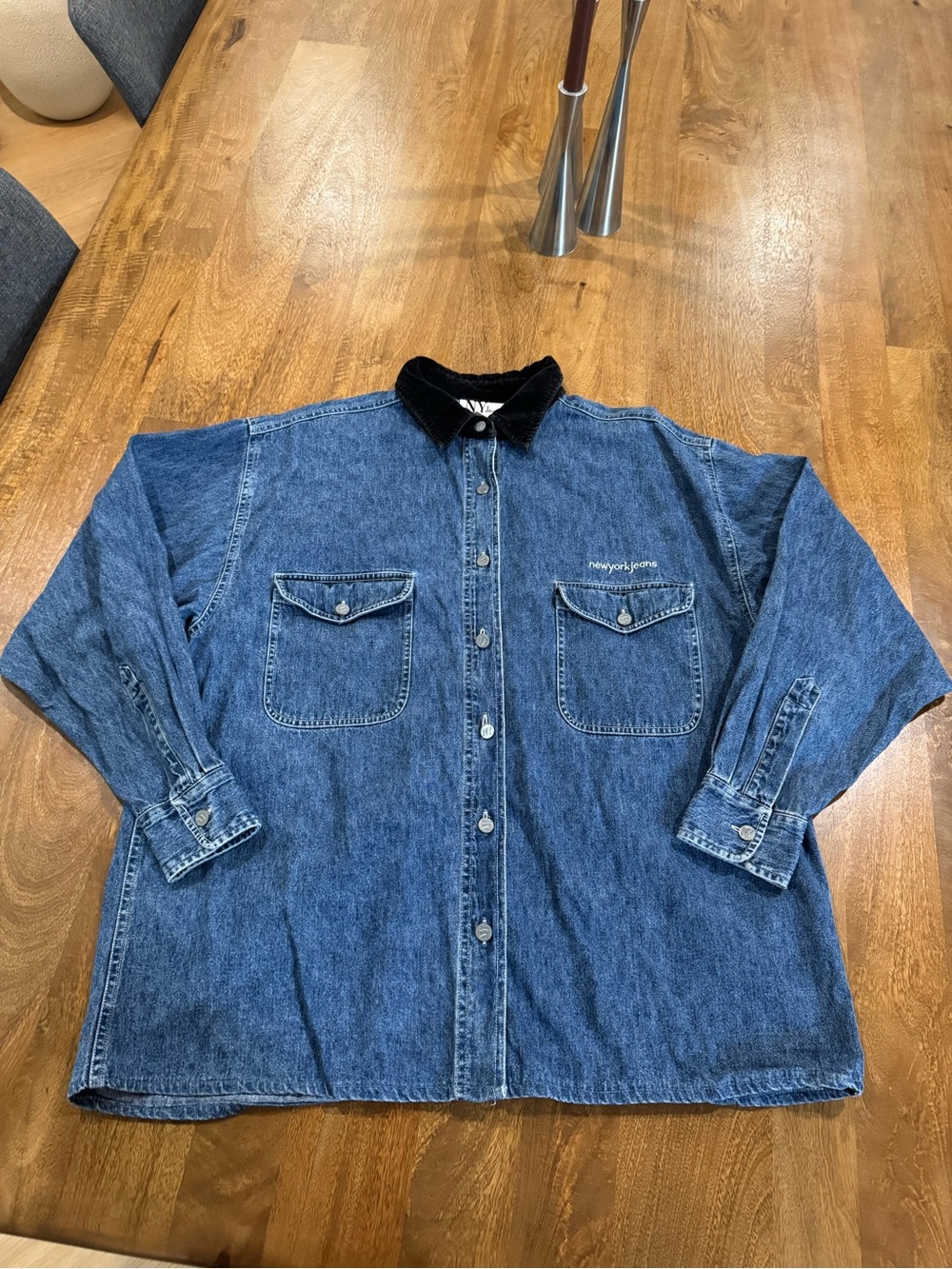 Vintage NY Jeans Denim Shirt